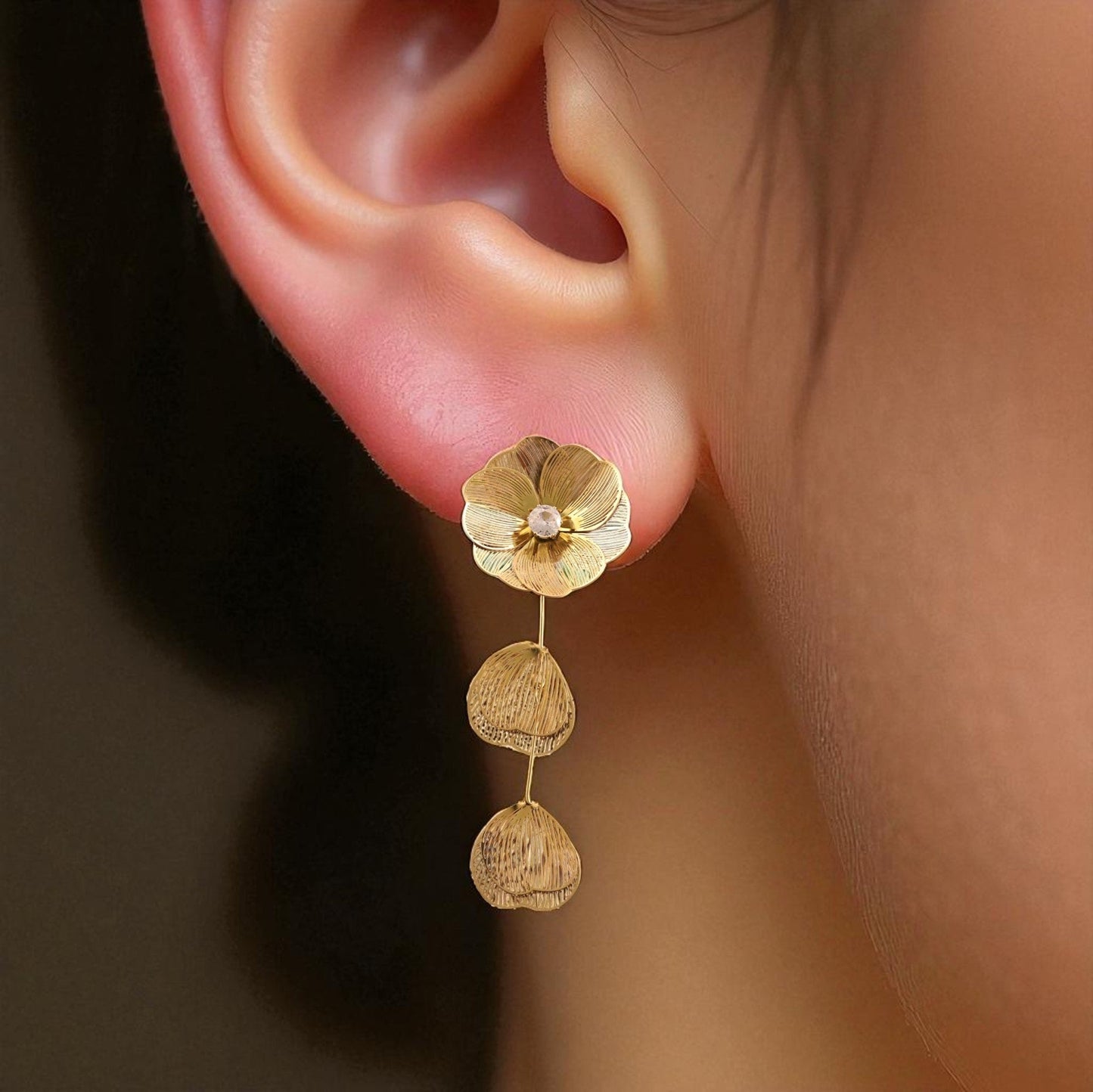 Earrings | Italian Gold Plated SACH JEWELS