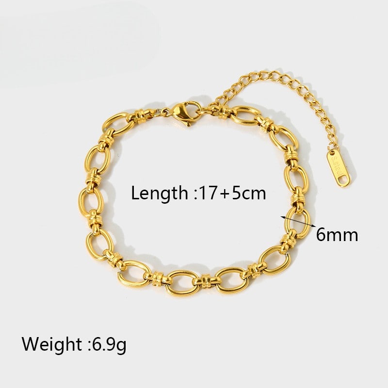Bracelet | Italian Gold Plated SACH JEWELS