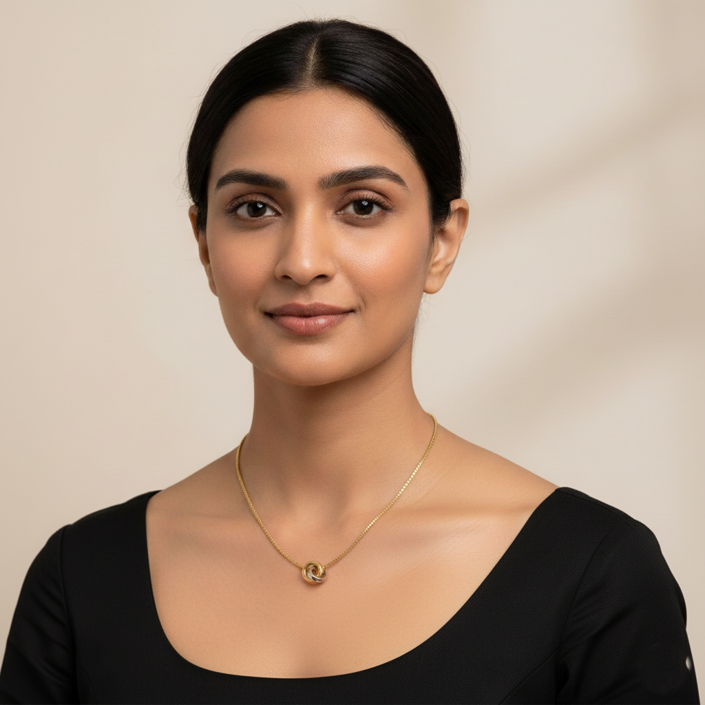 Infinity Duo Necklace | Italian Gold Plated SACH JEWELS