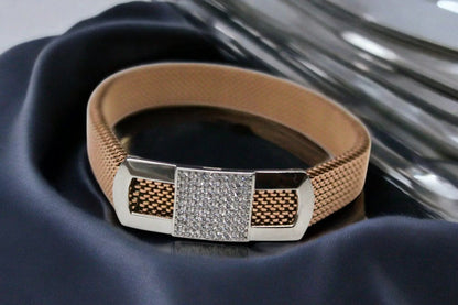SACH Pale Brown .925 Silver Bracelet | Sterling Silver - SACH JEWELS