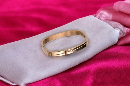 Single Stone Bracelet | Rose Gold Plated - SACH JEWELS