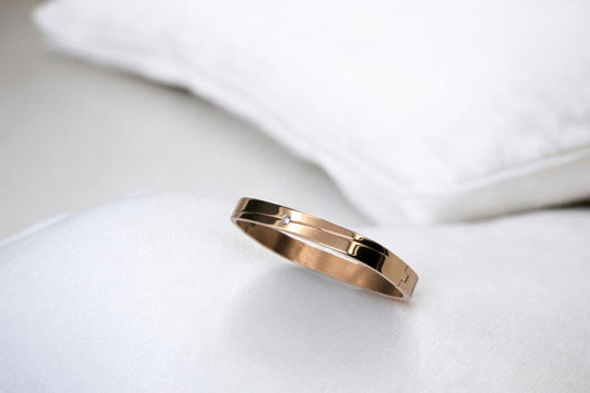 Single Stone Bracelet | Rose Gold Plated - SACH JEWELS