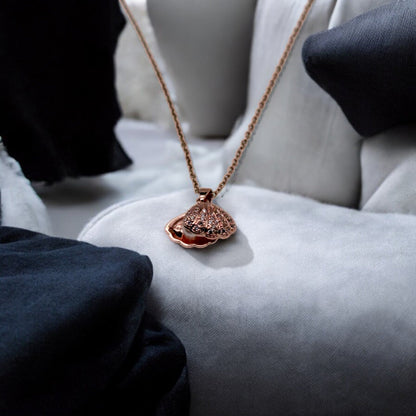 Rare Pearl Necklace | Rose Gold Plated - SACH JEWELS
