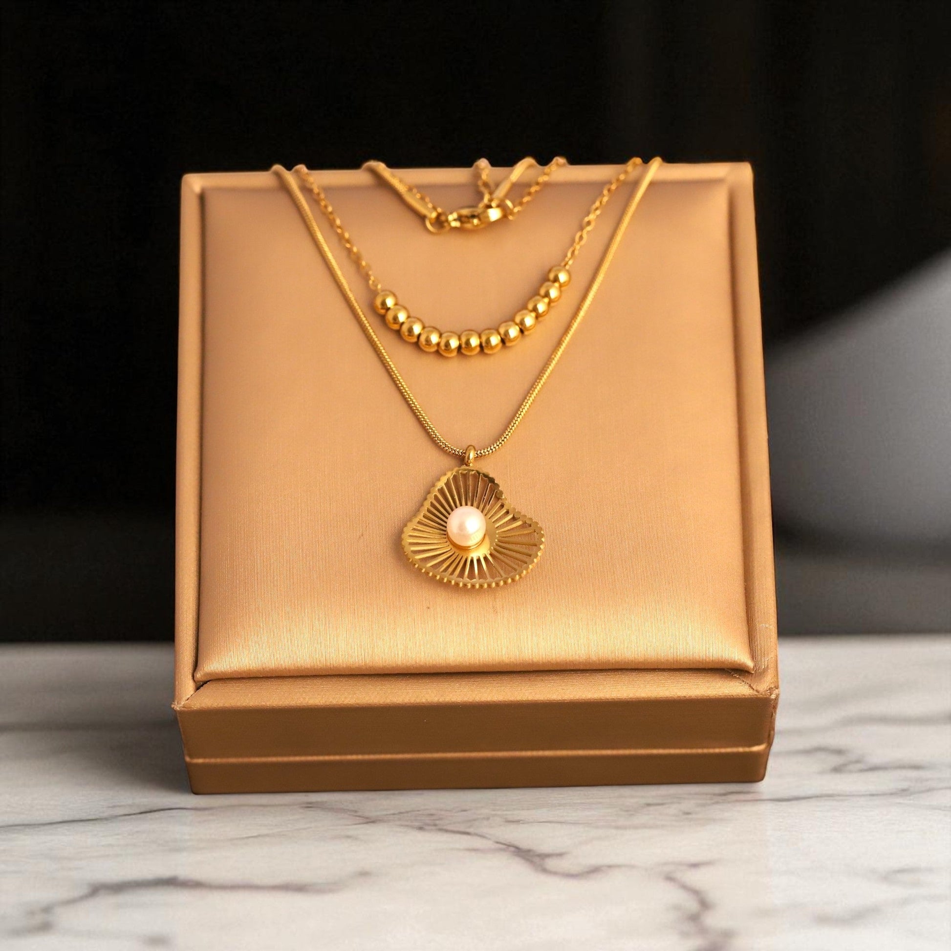 Necklace | Italian Gold Plated SACH JEWELS