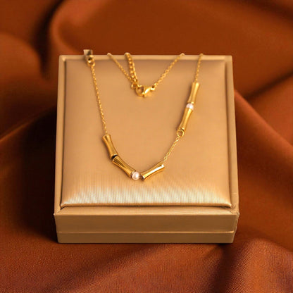 Necklace | Italian Gold Plated SACH JEWELS