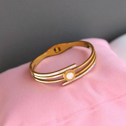 Cuff | Italian Gold Plated SACH JEWELS