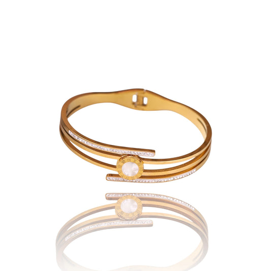 Cuff | Italian Gold Plated SACH JEWELS