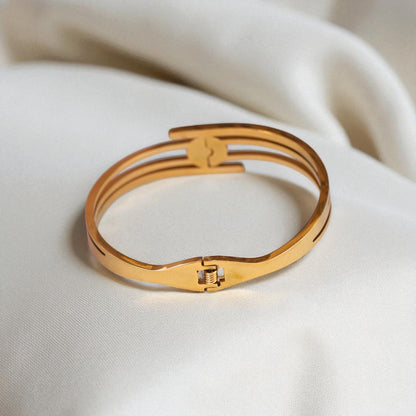 Cuff | Italian Gold Plated SACH JEWELS