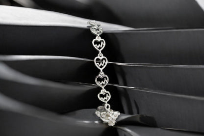 Heart Beats Bracelets | 925 Sterling Silver - SACH JEWELS