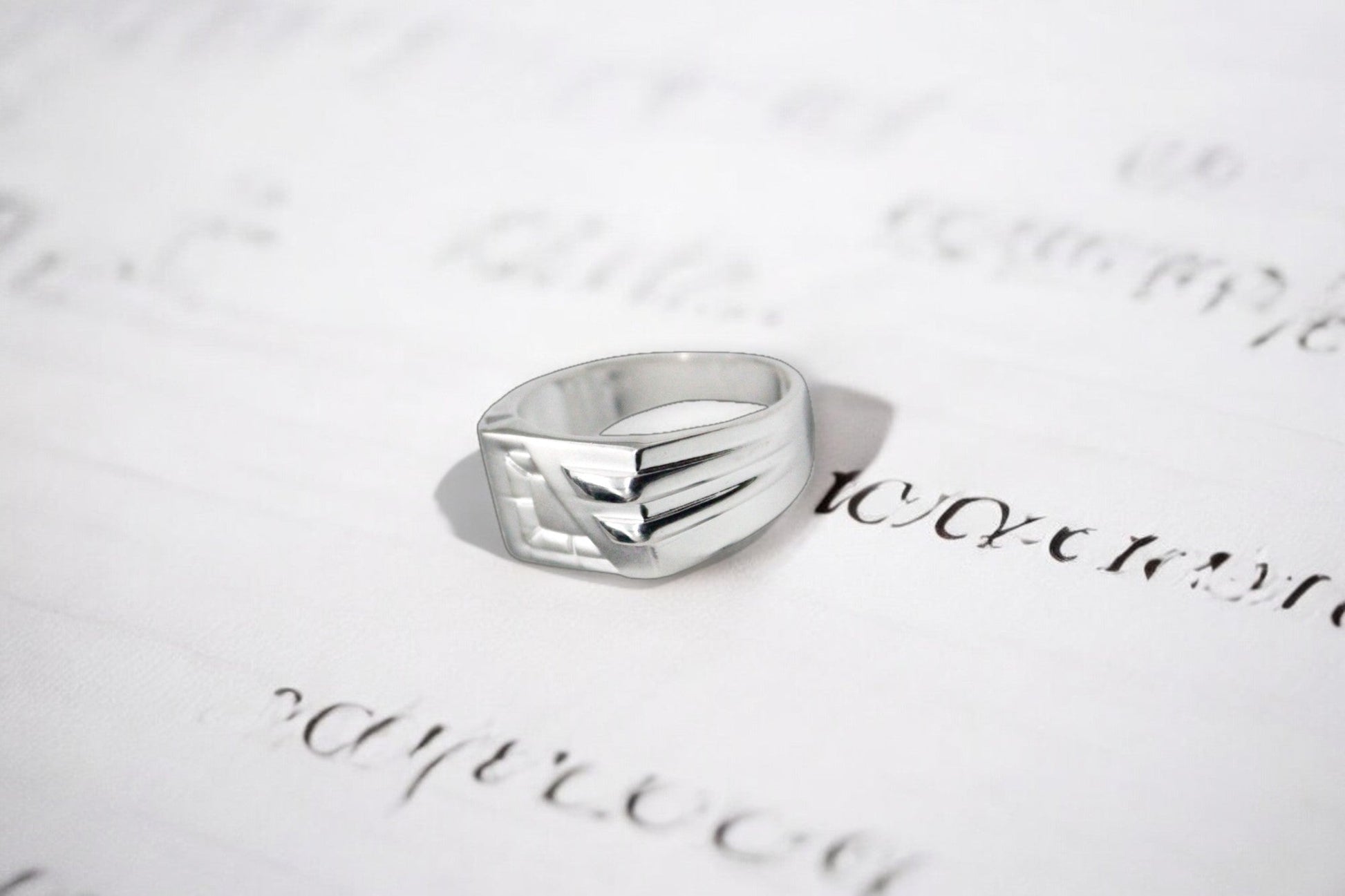 Stunning Silver Men's Ring | 925 Sterling Silver - SACH JEWELS