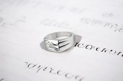 Stunning Silver Men's Ring | 925 Sterling Silver - SACH JEWELS
