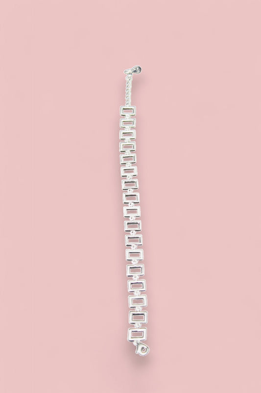 Fancy Rectangle Bracelets | 925 Sterling Silver - SACH JEWELS