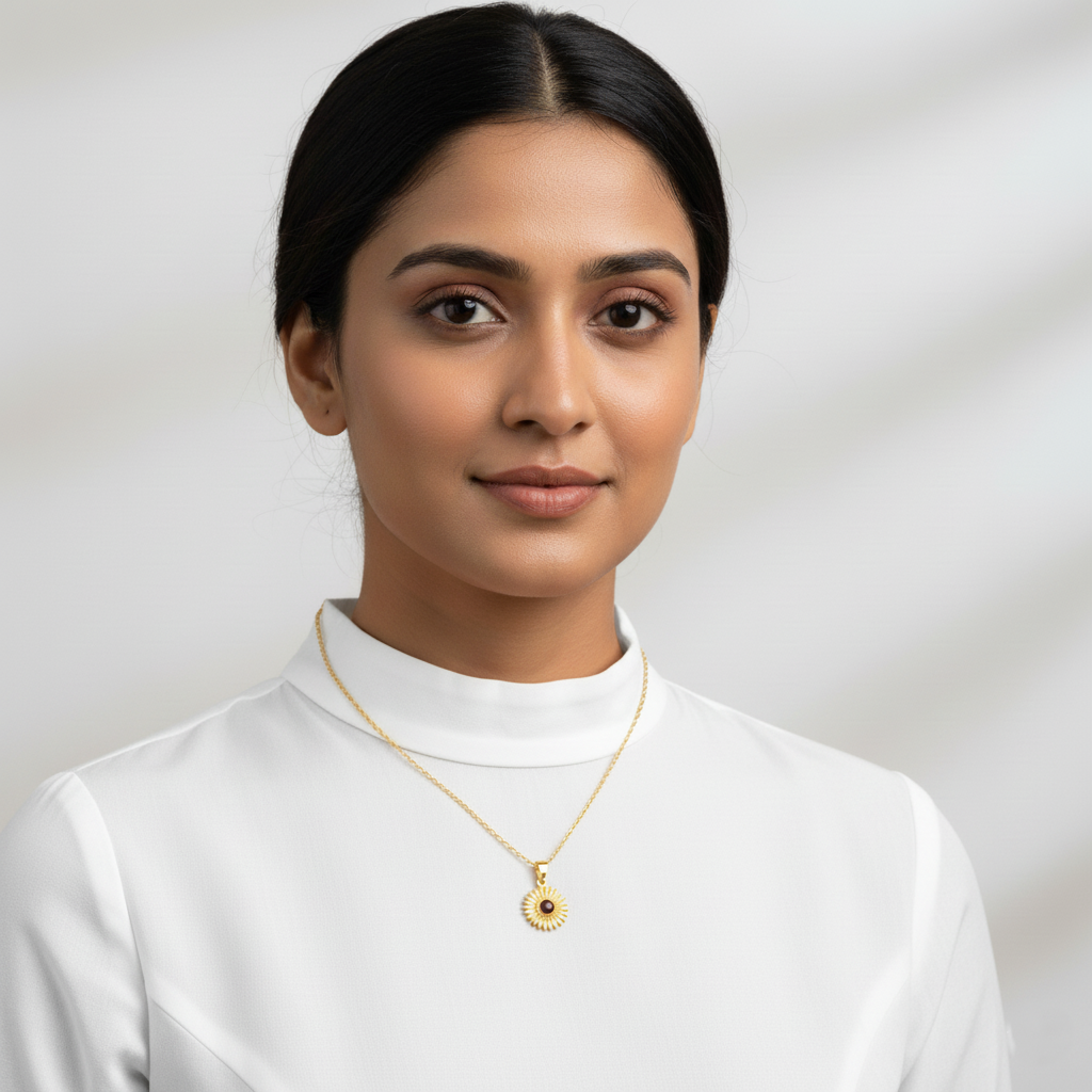 Golden Radiance Necklace | Italian Gold Plated SACH JEWELS