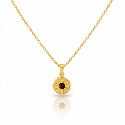 Golden Radiance Necklace | Italian Gold Plated SACH JEWELS