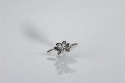 Matte Finish Butterfly Ring | 925 Sterling Silver - SACH JEWELS