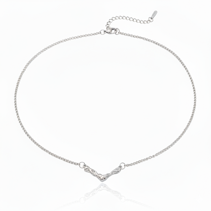 Simple Charm Necklace | Italian Silver Plated SACH JEWELS