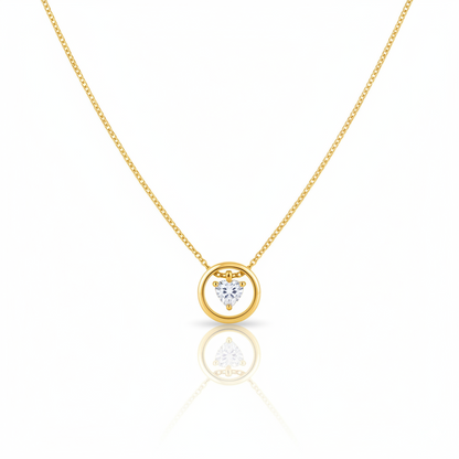 Eternal Orbit Pendant Necklace | Italian Gold Plated SACH JEWELS