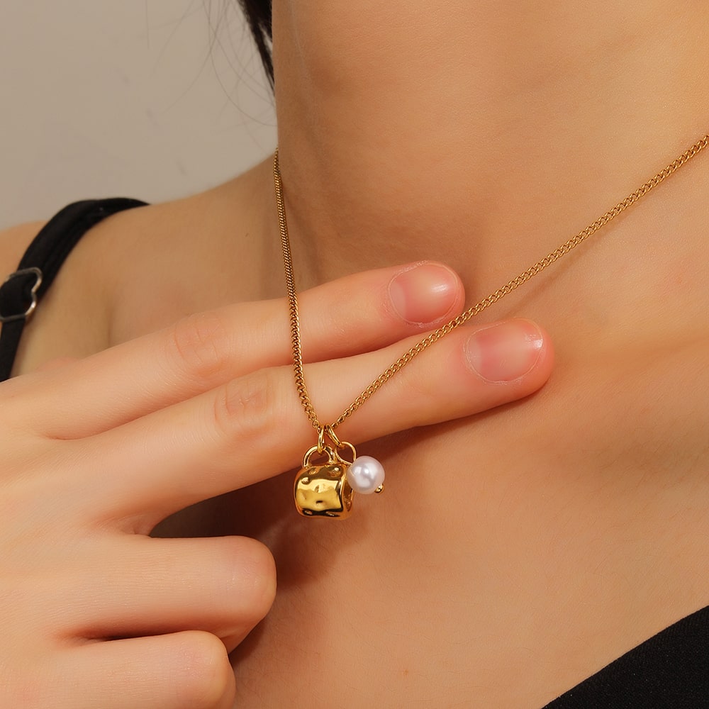 Necklace | Italian Gold Plated SACH JEWELS