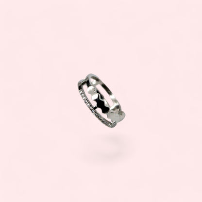 Wheel Cut diamond Ring | 925 Sterling Silver - SACH JEWELS
