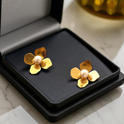 Earrings | Italian Gold Plated SACH JEWELS