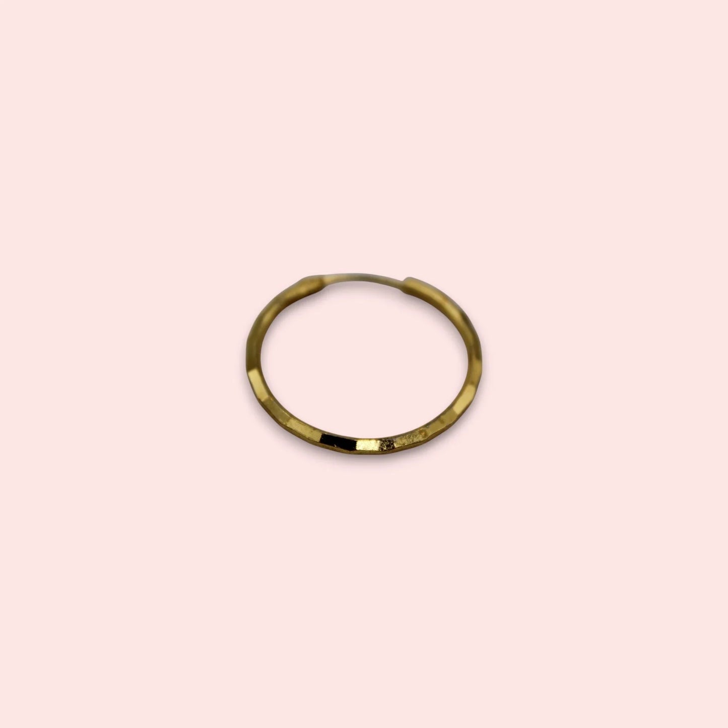Long Hoop earrings | Italian Gold Plated - SACH JEWELS