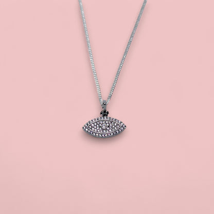Diamond Studded Eye Pendant Only | 925 Sterling Silver SACH JEWELS