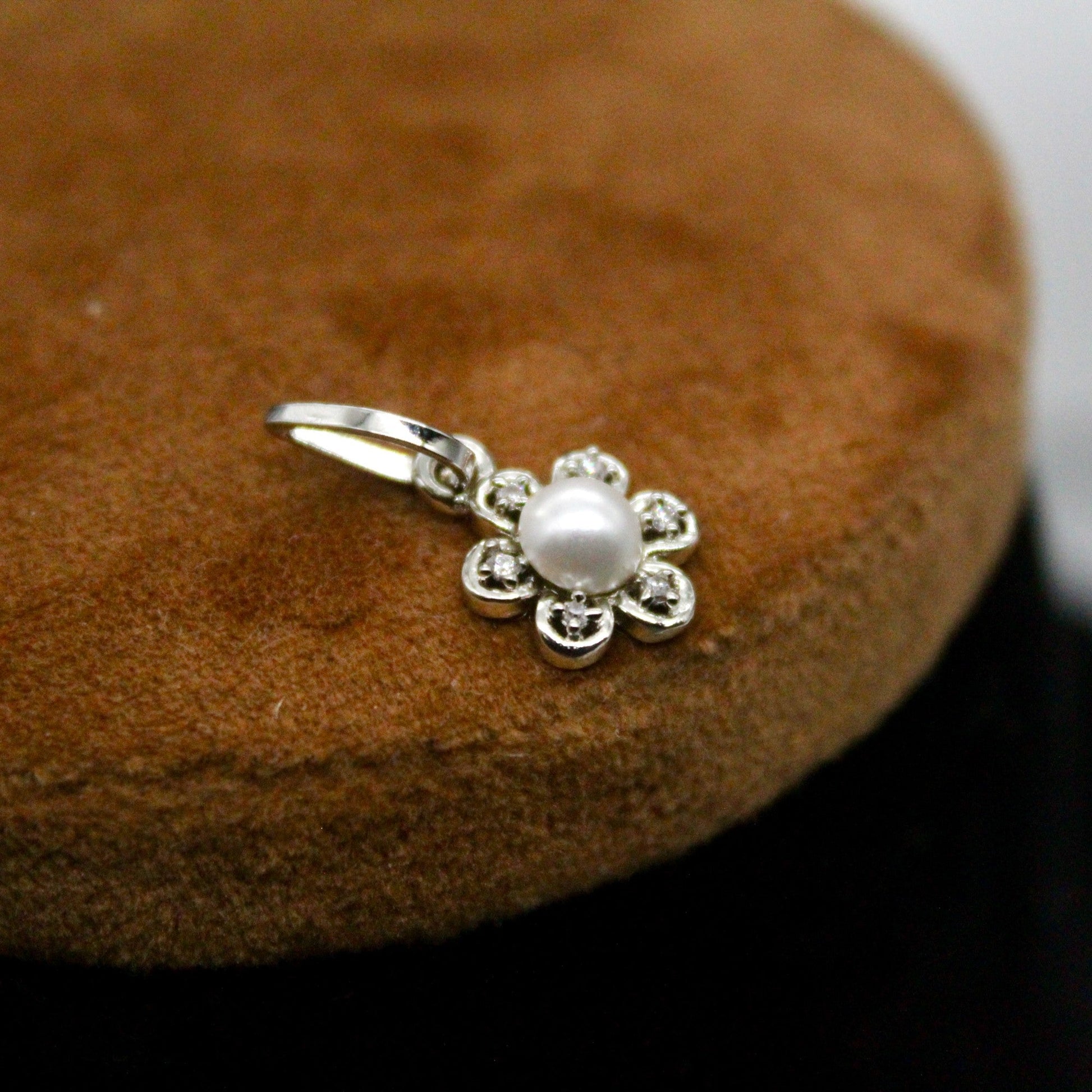 Pearl Flower Pendant Only | 925 Sterling Silver - SACH JEWELS