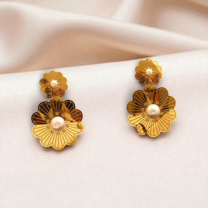Earrings | Italian Gold Plated SACH JEWELS