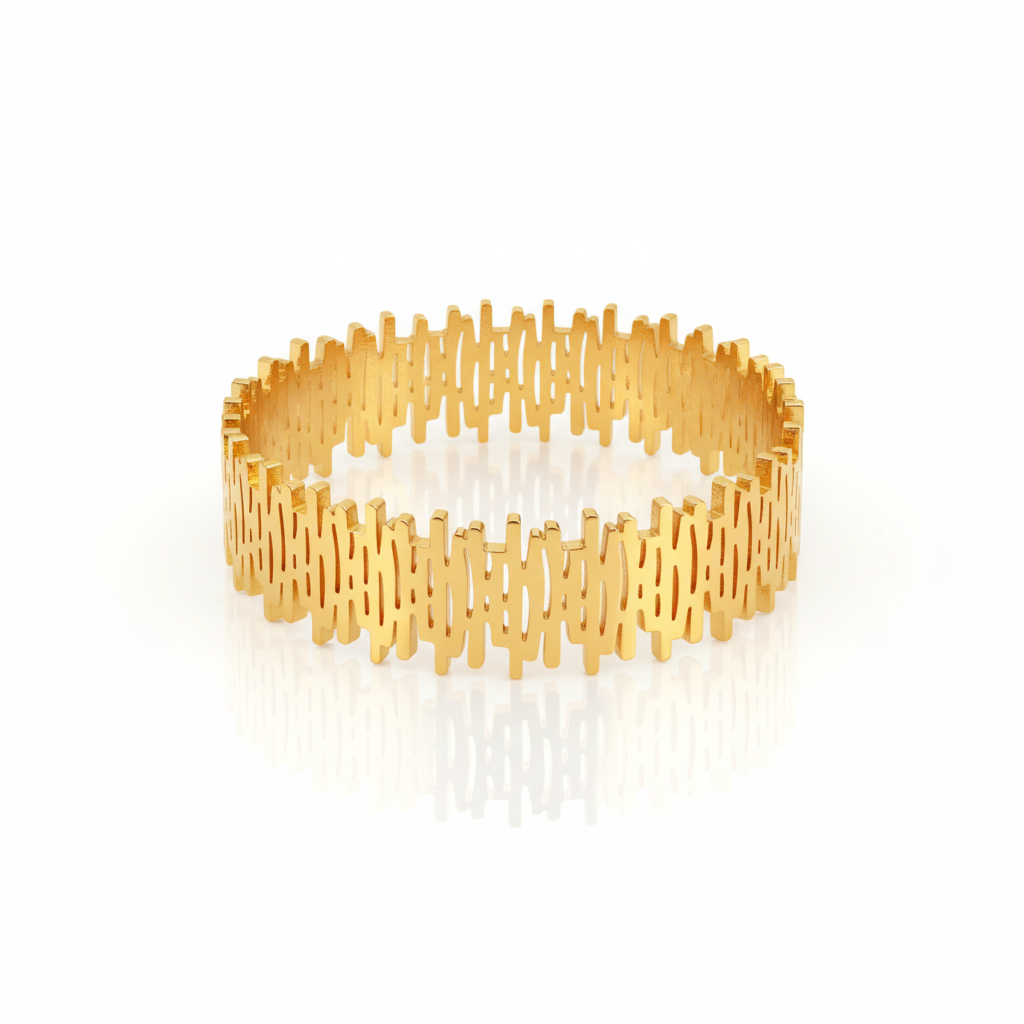 Regalia Link Premium Cuff | Italian Gold Plated SACH JEWELS