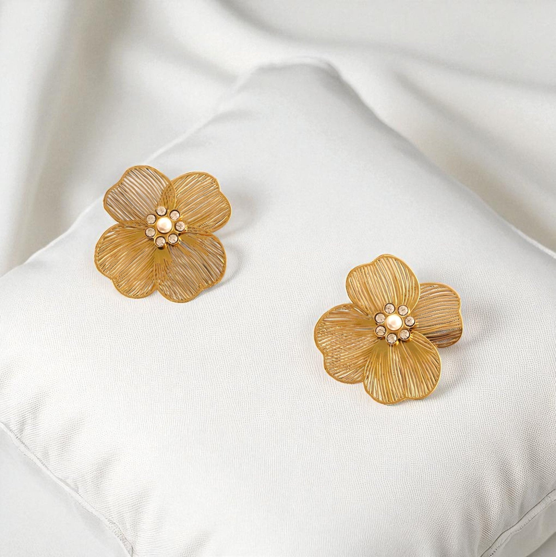 Earrings | Italian Gold Plated SACH JEWELS