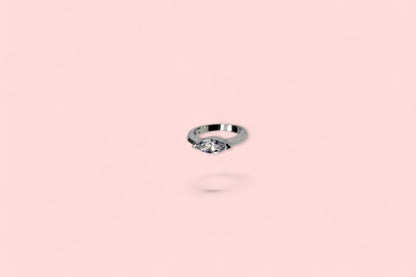 Premium Diamond Edge Ring | 925 Sterling Silver - SACH JEWELS
