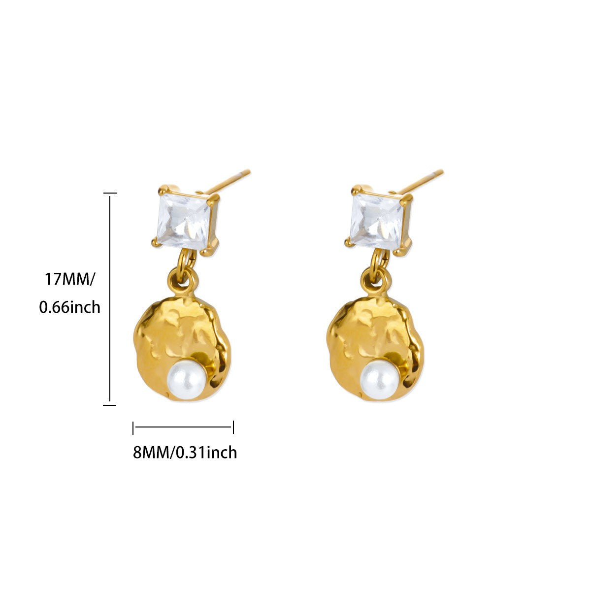 Earrings | Italian Gold Plated SACH JEWELS
