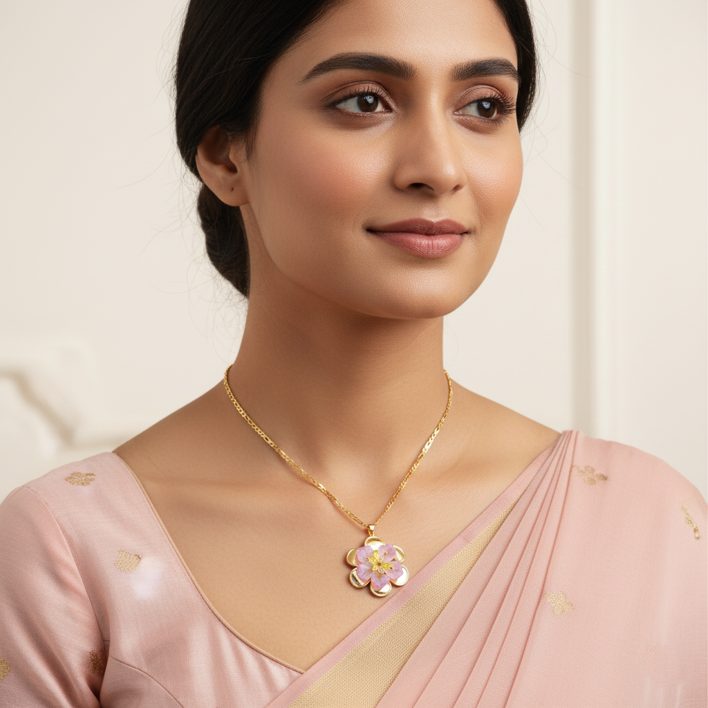 Aurora Blossom Statement Necklace | Italian Gold Plated SACH JEWELS