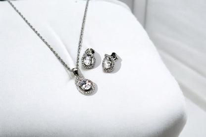 Premium Diamond Studded Pendant Set | 925 Sterling Silver SACH JEWELS