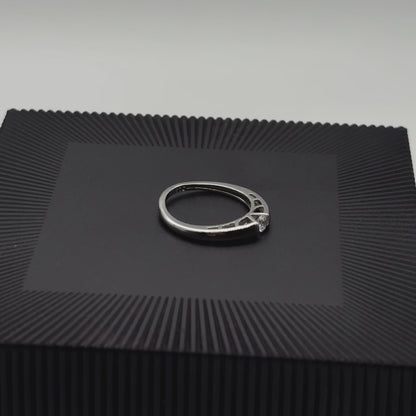 Spotlight Diamond Ring  | 925 Sterling Silver