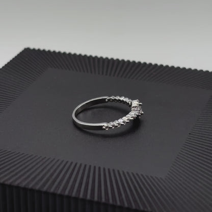 Diamond Fusion Ring | 925 Sterling Silver