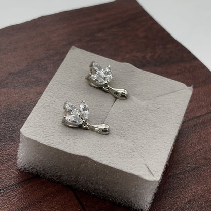 Triple leaf Earring | 925 Sterling Silver