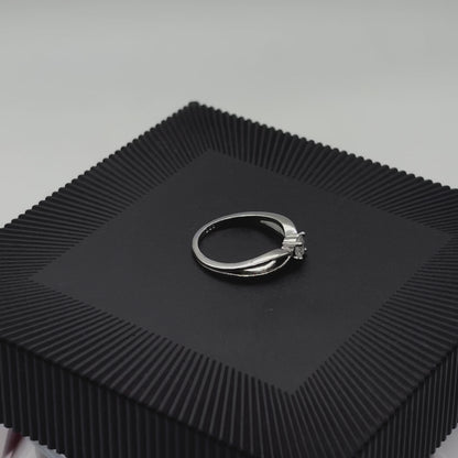 Spotlight Diamond Ring | 925 Sterling Silver