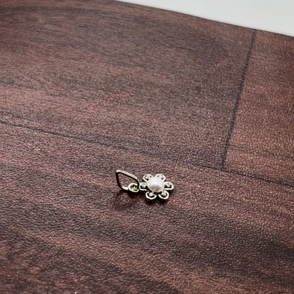 Pearl Flower Necklace | 925 Sterling Silver