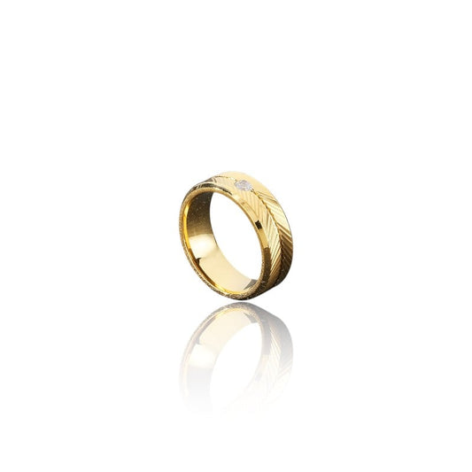Ring | Italian Gold Plated SACH JEWELS