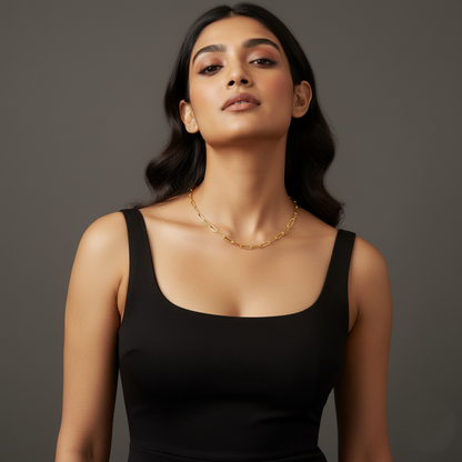 Link Chain Necklace | Italian Gold Plated SACH JEWELS