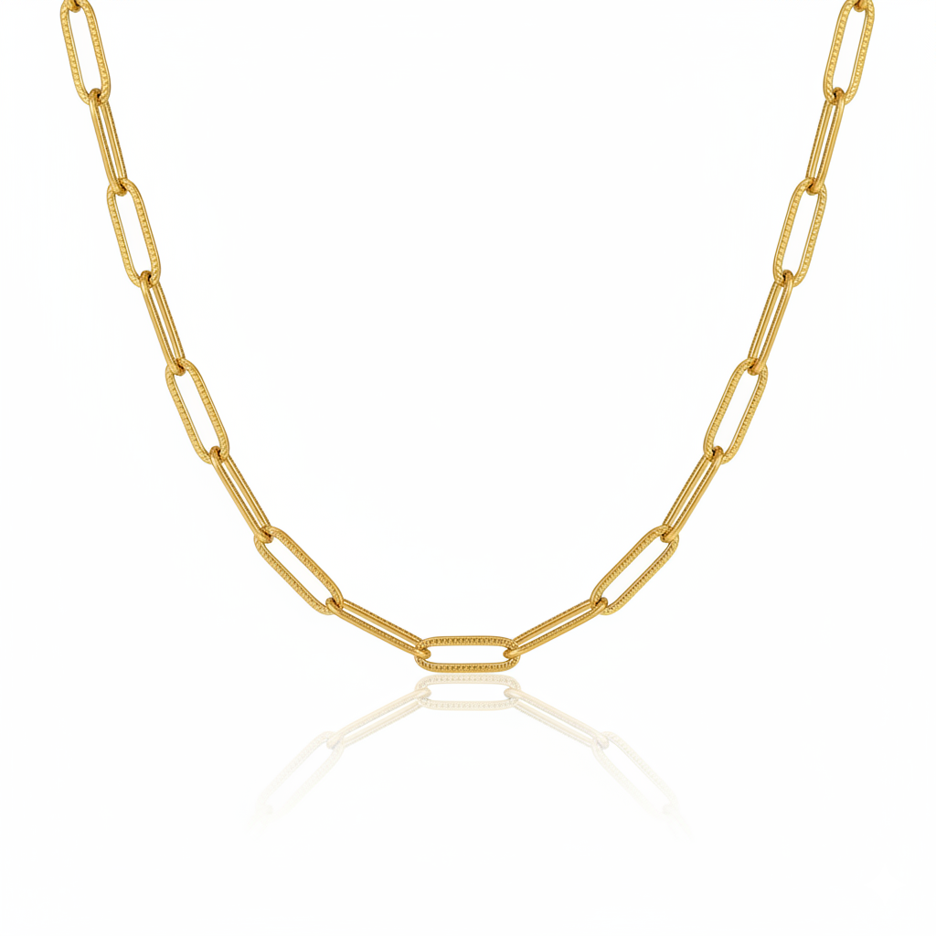 Link Chain Necklace | Italian Gold Plated SACH JEWELS