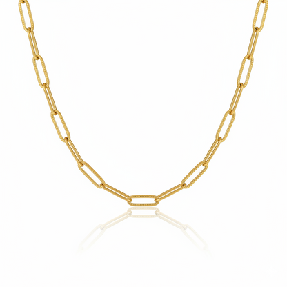 Link Chain Necklace | Italian Gold Plated SACH JEWELS
