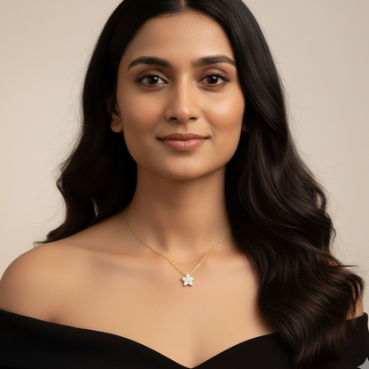 Starlight Charm Necklace | Italian Gold Plated SACH JEWELS