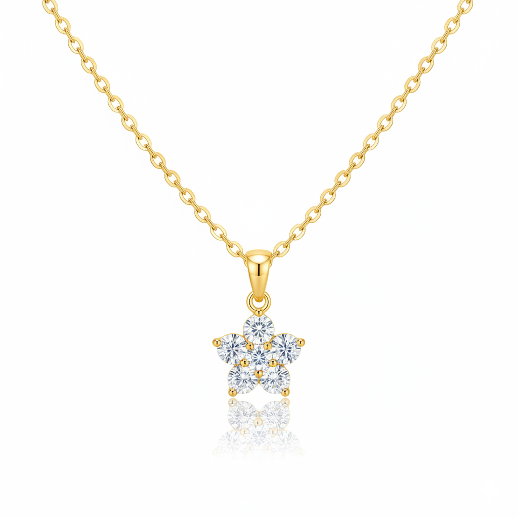Starlight Charm Necklace | Italian Gold Plated SACH JEWELS