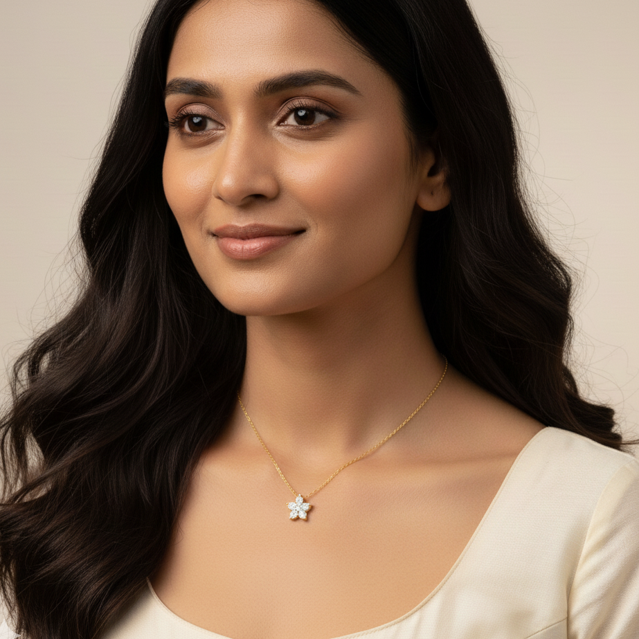 Starlight Charm Necklace | Italian Gold Plated SACH JEWELS