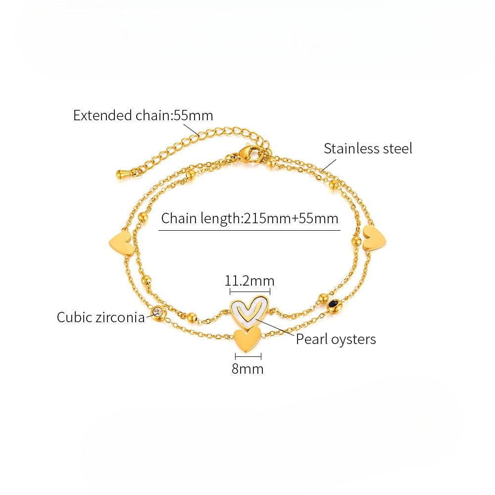 Anklet | Italian Plated SACH JEWELS