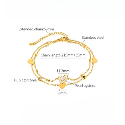 Anklet | Italian Plated SACH JEWELS