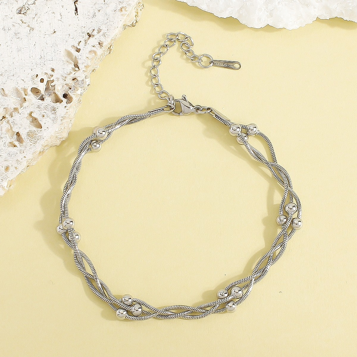 Anklet | Italian Silver Plated SACH JEWELS