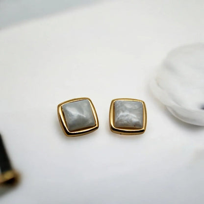 Marble Mist Pendant Set | Italian Gold Plated - SACH JEWELS